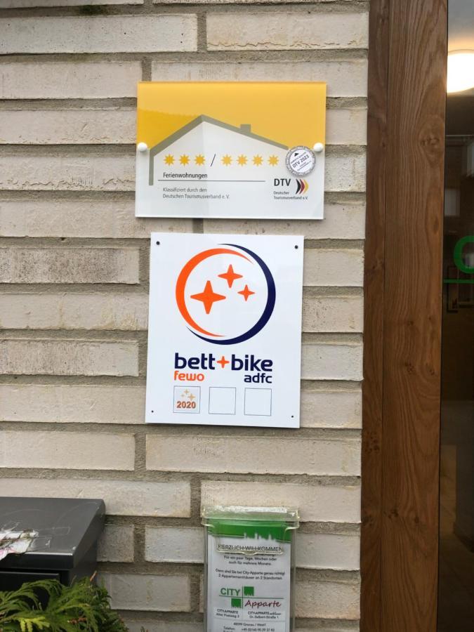 City Apparte Exklusiv - Direkt Am Antonius-Hospital - Stilvoll Wohnen Im Herzen Von Gronau 格罗瑙 外观 照片
